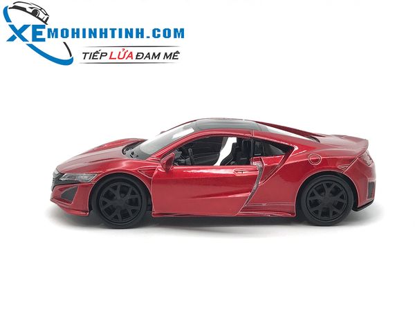 HỘP XE MÔ HÌNH Honda NSX 2015 WELLY 1:36 (Đỏ)