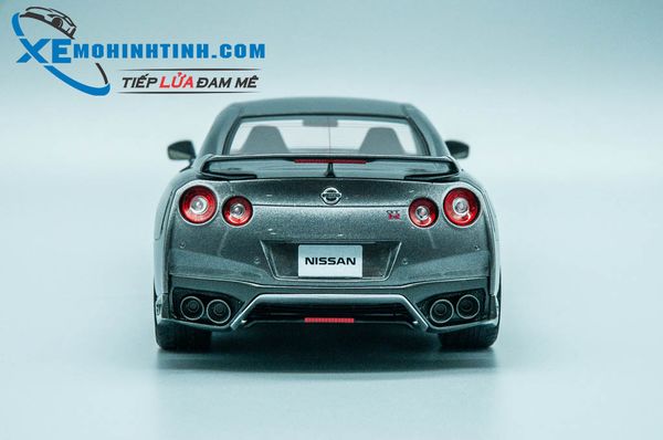 XE MÔ HÌNH NISSAN GT-R35 2017 1:18 TARMAC WORKS(XÁM)