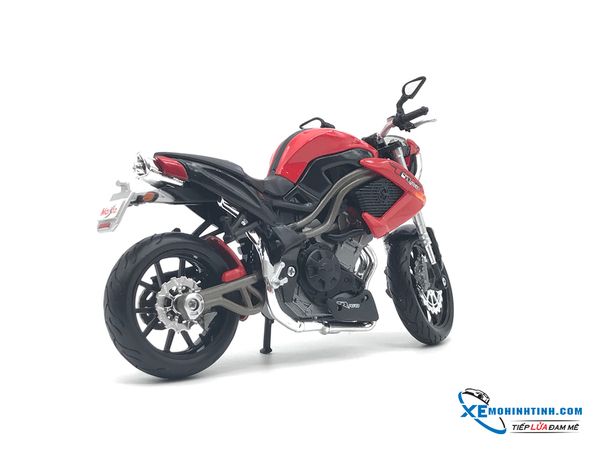 XE MÔ HÌNH BENELLI TORNADO NAKED TRE R160 1:12 MAISTO (ĐỎ)