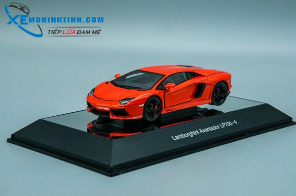 Xe Mô Hình Lamborghini Aventador Lp700-4 1:43 Autoart (Cam)