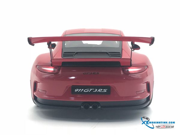 78165 MH 1:18 PORSCHE 911(991) GT3 RS (GUARDS RED/SILVER WHEELS)