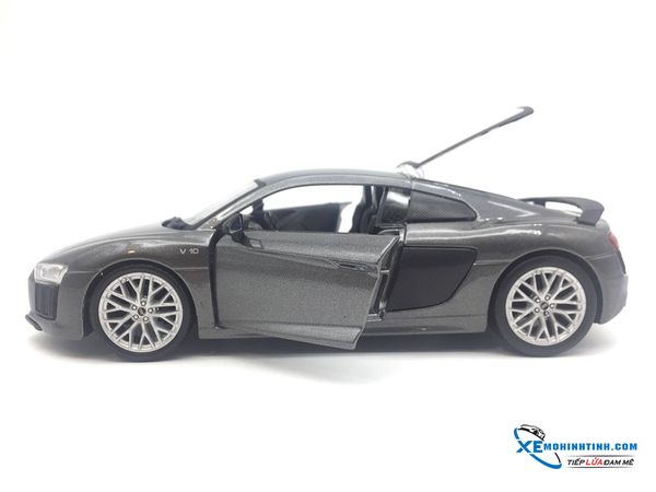 Xe Mô Hình Audi R8 V10 Plus 1:24 Maisto (Xám)