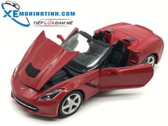 XE MÔ HÌNH CORVETTE STINGRAY 2014 1:24 (ĐỎ)