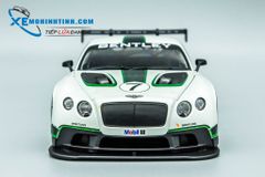 Xe Mô Hình Bentley Continental Gt3 1:24 Bburago (Trắng)