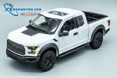 Xe Mô Hình Ford F150 Raptor 1:24 Maisto (Trắng)