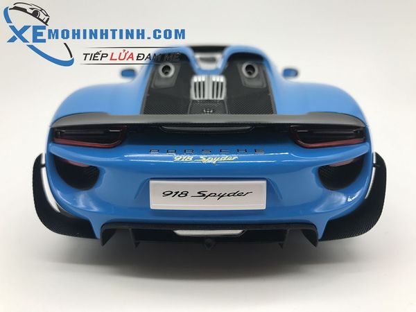 1/18 PORSCHE 918 SPYDER WEISSACH PACKAGE (RIVIERA BLUE)