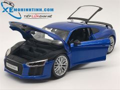 XE MÔ HÌNH AUDI R8 V10 PLUS 1:18 MAISTO (XANH DƯƠNG)