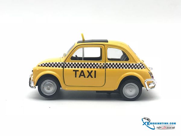 43606TICW MH WELLY FIAT NUOVA 500 1:36 (VÀNG TAXI)