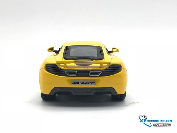 Xe Mô Hình Mclaren 12C 1:24 Bburago ( Vàng )