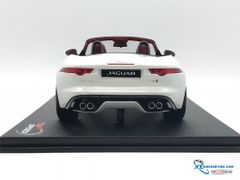 TS0038 MH TOPSPEED 1:18 JAGUAR F-TYPE R CONVERTIBLE POLARIS WHITE