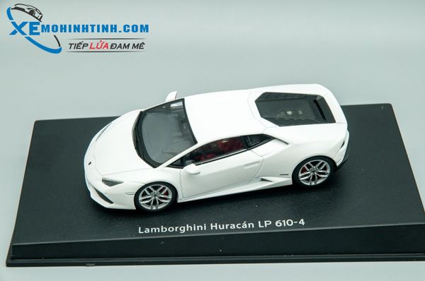 Xe Mô Hình Lamborghini Huracan Lp610-4 1:43 Autoart (Trắng)