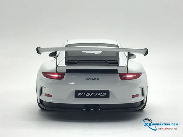 78166 MH 1:18 PORSCHE 911(991) GT3 RS (WHITE/DARK GREY WHEELS)