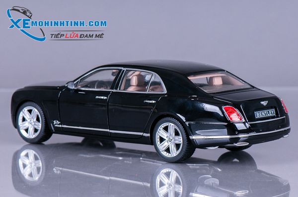 XE MÔ HÌNH BENTLEY MULSANNE 1:18 RASTAR (ĐEN)