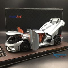 FA012-76 MH 1:18 FRONTIART KOENIGSEGG REGERA (Xám) - OPENED