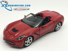 XE MÔ HÌNH CORVETTE STINGRAY 2014 1:24 (ĐỎ)