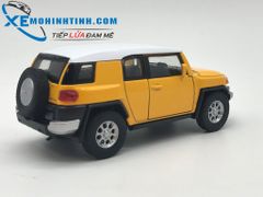 HỘP XE MÔ HÌNH Toyota FJ Cruiser WELLY 1:36 (Vàng)