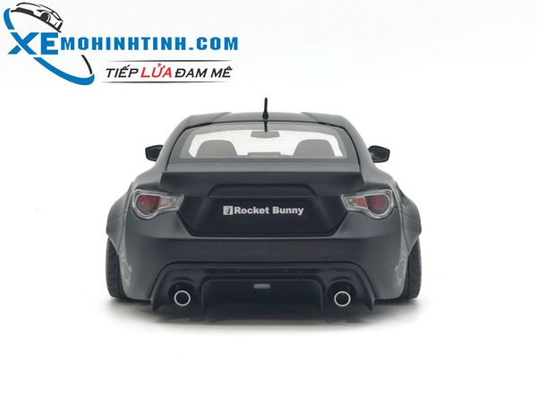 1:18 ROCKET BUNNY TOYOTA 86 (MATT BLACK/BLACK WHEELS)