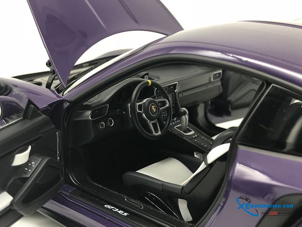 1/18 PORSCHE 911(991) GT3 RS (ULTRAVIOLET/SILVER WHEELS)