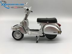 Xe Mô Hình Vespa P200E Del 1:12 Newray (Bạc)