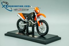 XE MÔ HÌNH KTM 450 EXC 1:18 MAISTO (CAM)