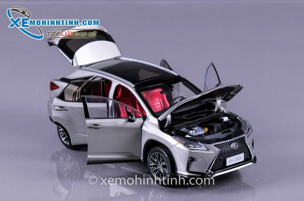 Xe Mô Hình Lexus Rx200T 1:18 Dealer (Bạc)