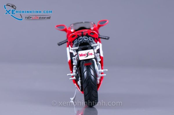 XE MÔ HÌNH MV AGUSTA F4 RR 2012 1:12 MAISTO (ĐỎ)