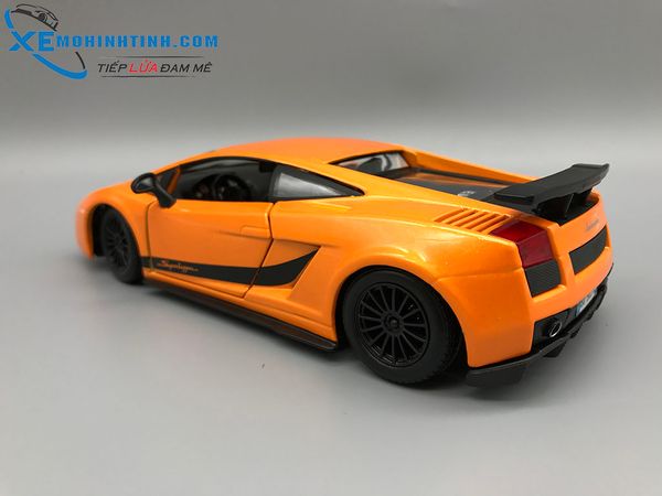 Xe Mô Hình Lamborghini Gallardo Superleggera 1:24 Bburago (Cam)