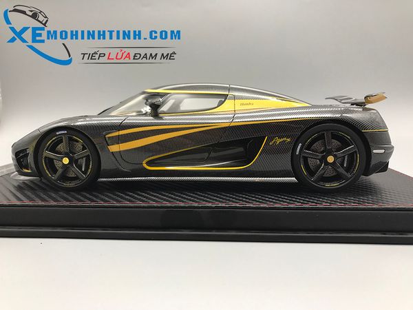 Xe Mô Hình Koenigsegg Agera S 1:18 Frontiart (Carbon)