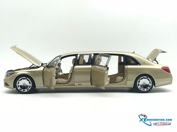 76298 MH 1:18 MERCEDES-MAYBACH S 600 PULLMAN (GOLD)