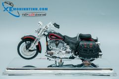 XE MÔ HÌNH HARLEY DAVIDSON 1998 FLSTS Heritage Springer 1:18 MAISTO (ĐEN)