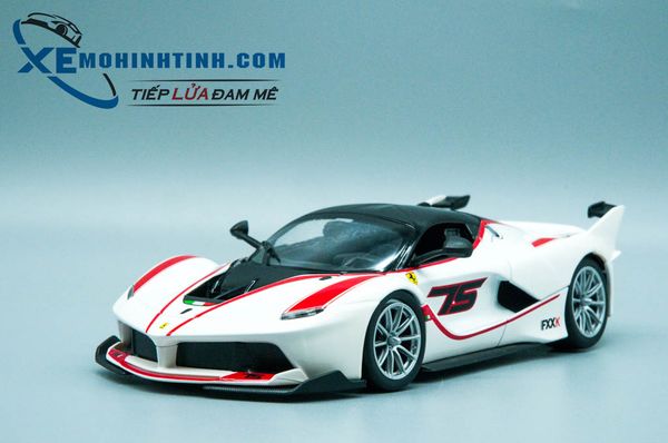 Xe Mô Hình Ferrari Fxx K 1:24 Bburago (Trắng)