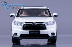 Xe Mô Hình Toyota Highlander 2015 1:18 Paudi (Trắng)