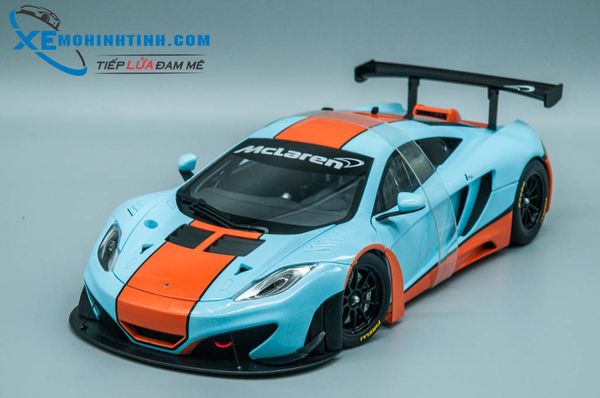 XE MÔ HÌNH MCLAREN 12C GT3 1:18 AUTOART (XANH DƯƠNG)