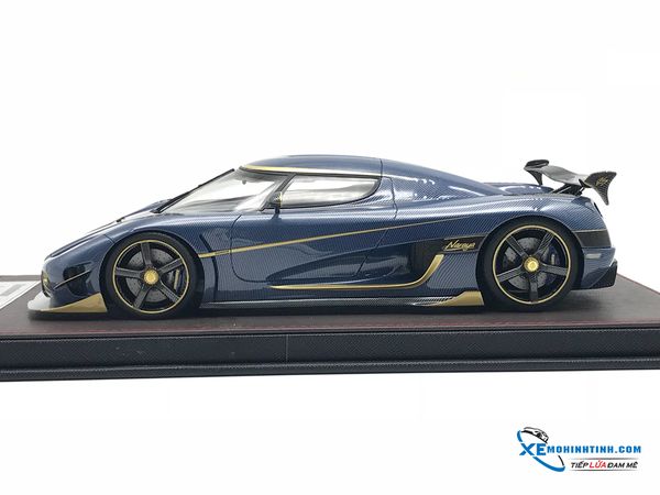 Koenigsegg  Agera RS Naraya Frontiart 1:18 (Xanh)