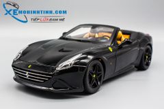 Xe Mô Hình Ferrari California T Special Mui Trần 1:18 Bburago (Đen)