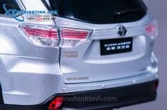 XE MÔ HÌNH TOYOTA HIGHLANDER 2015 1:18 PAUDI (BẠC)