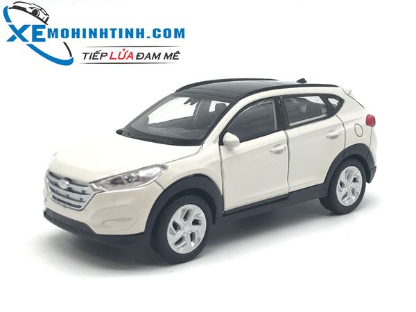 Xe Mô Hình Hyundai Tucson 1:36 WELLY (Trắng)