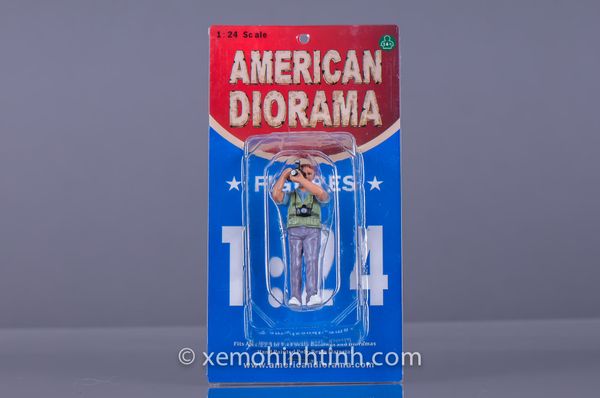 Figure Camera Man - Scott 1:24 American Diorama