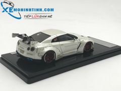 Nissan GTR R35 Liberty Walk 1:43 Onemodel (Trắng)