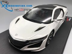 XE MÔ HÌNH HONDA NSX 1:18 TOPSPEED (TRẮNG)