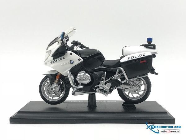 Xe Mô Hình BMW R 1200 RT 1:18 Maisto ( Trắng Police )