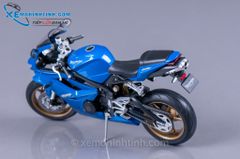 XE MÔ HÌNH TRIUMPH DAYTONA 675 1:10 WELLY (XANH)