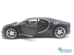 XE MÔ HÌNH BUGATTI CHIRON 1:24 MAISTO (XÁM)