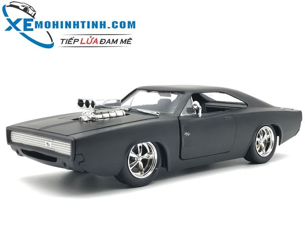 MH DOM'S DODGE CHARGER 1:24 (ĐEN)