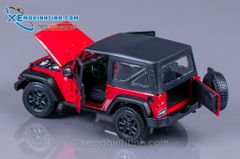 XE MÔ HÌNH JEEP WRANGLER RUBICON 2014 1:18 MAISTO (ĐỎ)