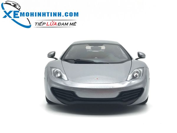 XE MÔ HÌNH MC.LAREN MP4-12C (BẠC)