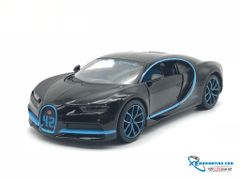 Xe Mô Hình Bugatti Chiron 1:24 Maisto ( Đen Xanh )
