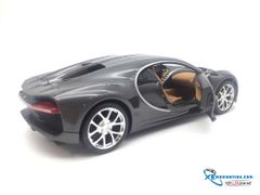 XE MÔ HÌNH BUGATTI CHIRON 1:24 MAISTO (XÁM)