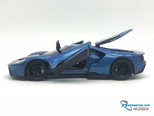 Ford GT 2017 1:24 Welly ( Xanh Dương )