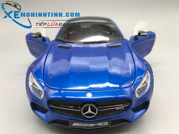 XE MÔ HÌNH MERCEDES-BENZ AMG GT 1:18 MAISTO (XANH)